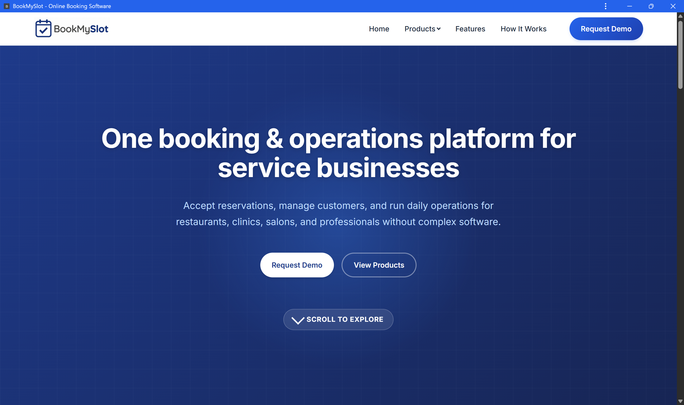 BookMySlot